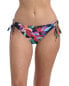 La Blanca 299200 Women's Side Tie Hipster Bikini Bottom, Indigo//by The Sea, 14