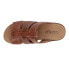 Фото #4 товара Corkys Catch Of The Day Studded Wedge Womens Brown Casual Sandals 41-0353-WHSK