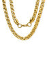 ფოტო #1 პროდუქტის Men's 18k Gold-Plated Stainless Steel Thick Round Box Link 24" Chain Necklace