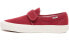 Vans slip-on 47 V Dx 魔术贴 低帮 板鞋 男女同款 红白 / Кроссовки Vans Slip-On 47 VN0A3MVAUL2