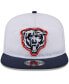 Фото #2 товара Men's White/Navy Chicago Bears 2024 NFL Training Camp Golfer Snapback Hat