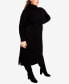 Plus Size Hannah Sweater Midi Dress
