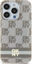 Фото #1 товара DKNY DKNY DKHMN61HCPTSE iPhone 11 / Xr 6.1" beżowy/beige hardcase IML Checkered Mono Pattern & Printed Stripes MagSafe