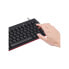 Perixx PERIDUO-212 - Wired - USB - Membrane - QWERTZ - Black,Red - Mouse included