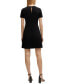 ფოტო #2 პროდუქტის Women's Slim-Fit Crew-Neck Dress