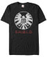 Фото #2 товара Marvel Men's Avengers Agents of S.H.I.E.L.D. Emblem Costume Short Sleeve T-Shirt