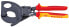 Фото #1 товара Резак для кабелей (по принципу трещоточного ключа) Knipex 95 36 280 280 мм