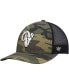 Фото #2 товара Men's Camo, Black Los Angeles Rams Trucker Adjustable Hat