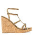 ფოტო #3 პროდუქტის Abla Women's Strappy Wedge Sandal