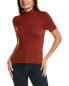 Фото #1 товара St. John Ribbed Top Women's Red Xs