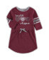 Фото #2 товара Платье для малышей Colosseum полосатое с рукавами Texas A&M Aggies, цвет малиновый