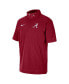 ფოტო #3 პროდუქტის Men's Crimson Alabama Crimson Tide Coaches Half-Zip Short Sleeve Jacket