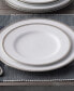 Whiteridge Platinum Set Of 4 Salad Plates, 8-1/4"