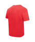 Men's Snoopy Red Peanuts Walking on the Beach Loose T-shirt
