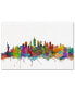 Фото #1 товара Michael Tompsett 'New York City Skyline' Canvas Art - 30" x 47"