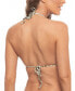 Фото #2 товара Women's Reversible Triangle Bikini Top