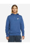 Фото #1 товара Толстовка Nike Sportswear Essentials+ French Terry Hoodie Erkek Sweatshirt Dv8176-476