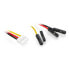 Grove - a set of 5 wires 4-pin 2mm - female wires 2.54mm/30cm