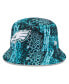 Фото #1 товара Men's Midnight Green Philadelphia Eagles Shibori Bucket Hat