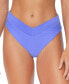 ფოტო #1 პროდუქტის Juniors' Selina V-Waist Bikini Bottoms