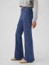 High Rise '70s Flare Cargo Jeans