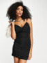 Фото #1 товара ASOS DESIGN strappy mini dress in black