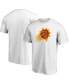 Фото #1 товара Men's White Phoenix Suns Primary Team Logo T-shirt