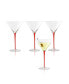 Tempest Martini Glasses, Set Of 4
