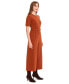 ფოტო #3 პროდუქტის Women's Tab-Waist Cropped Jumpsuit