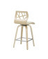 Фото #6 товара Folia Mid-Century Modern Counter Stool, Set of 2