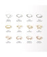 Constellation Zodiac Ring - Pisces - Gold
