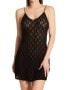 Фото #1 товара Only Hearts 298368 Women's Stretch Lace, Chemise Black Size MD
