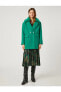 Фото #1 товара Пальто Koton Detachable Plush Detail Coat
