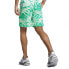 Фото #2 товара Шорты мужские PUMA Essential Palm Resort Graphic Woven 8 Inch Зеленые Вечерние Казуальные