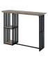 Фото #1 товара Zudora Counter Height Table, Antique Oak & Black Finish