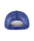 Фото #3 товара Men's Royal New York Mets Foamo Trucker Snapback Hat
