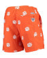 Men's Orange Clemson Tigers PFG Backcast II 6" Omni-Shade Hybrid Shorts