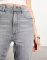 New Look mom jeans in grey grau, 36 - фото #3