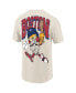 Men's Cream Garfield Boston Baseball T-Shirt