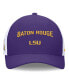 ფოტო #4 პროდუქტის Men's Purple/White LSU Tigers Primetime City Trucker Adjustable Hat