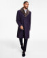 Фото #1 товара Men's Classic-Fit Double-Breasted Wool Blend Overcoats