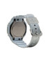 ფოტო #3 პროდუქტის Men's Analog Digital Silver-Tone Resin Watch 45.4mm, GA2100FF-8A