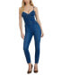 ფოტო #1 პროდუქტის Women's Sami Sleeveless Denim Jumpsuit