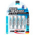 Фото #1 товара ANSMANN 1x4 NiMH Rechargeable 2850 Mignon AA 2650mAh Digital Batteries