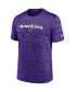 Фото #4 товара Men's Purple Baltimore Ravens Velocity Performance T-shirt