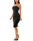 ფოტო #3 პროდუქტის Juniors' Sleeveless Bodycon Midi Dress