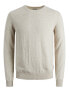 Men´s sweater JJEEMIL 12217825 Oatmeal Melange