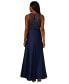 Women's Beaded Taffeta Ball Gown