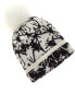 Фото #1 товара Hannah Rose All Over Jacquard Cashmere Hat Women's White