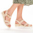 Фото #7 товара Comfortable wedge sandals Rieker W RKR595, beige